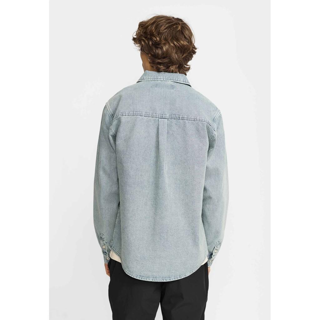 Revolution Casual Shirt Blue Hemd Herren blau
